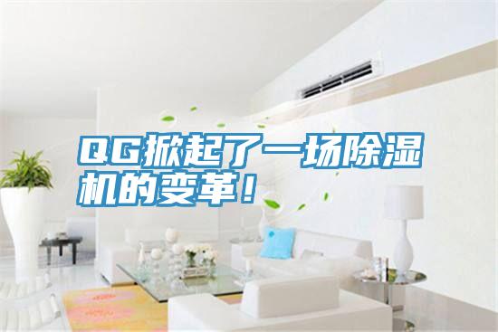 QG掀起了一場(chǎng)除濕機的變革！