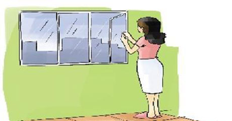 保持通風(fēng)換氣對冬日維護好壁紙特別重要