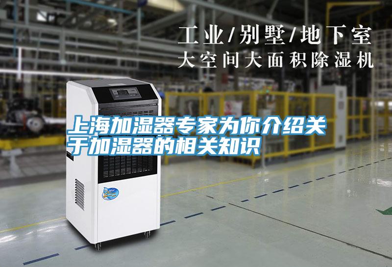 上海加濕器專(zhuān)家為你介紹關(guān)于加濕器的相關(guān)知識
