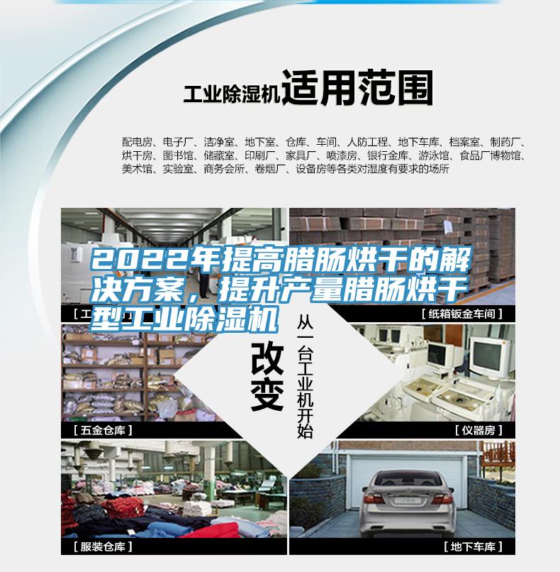 2022年提高臘腸烘干的解決方案，提升產(chǎn)量臘腸烘干型工業(yè)除濕機