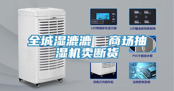 全城濕漉漉  商場(chǎng)抽濕機賣(mài)斷貨