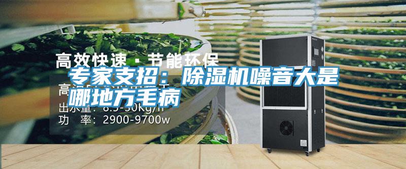 專(zhuān)家支招：除濕機噪音大是哪地方毛病