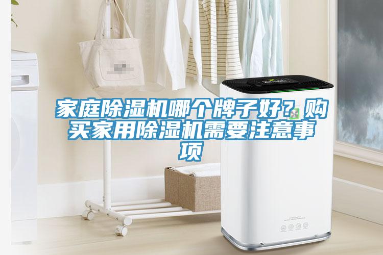 家庭除濕機哪個(gè)牌子好？購買(mǎi)家用除濕機需要注意事項