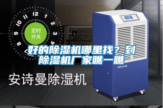 好的除濕機哪里找？到除濕機廠(chǎng)家瞧一瞧
