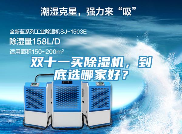 雙十一買(mǎi)除濕機，到底選哪家好？