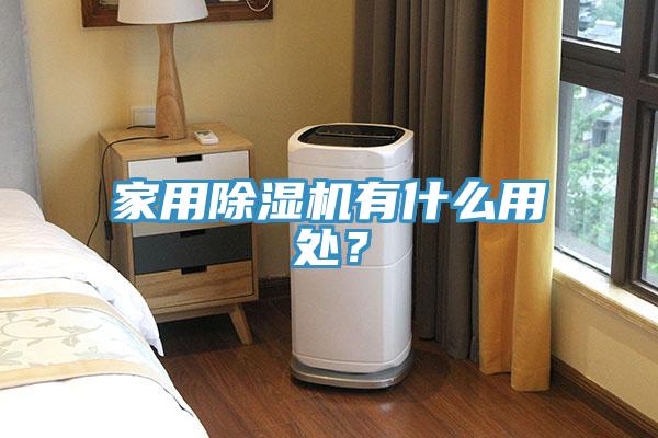 家用除濕機有什么用處？