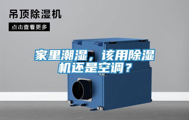家里潮濕，該用除濕機還是空調？