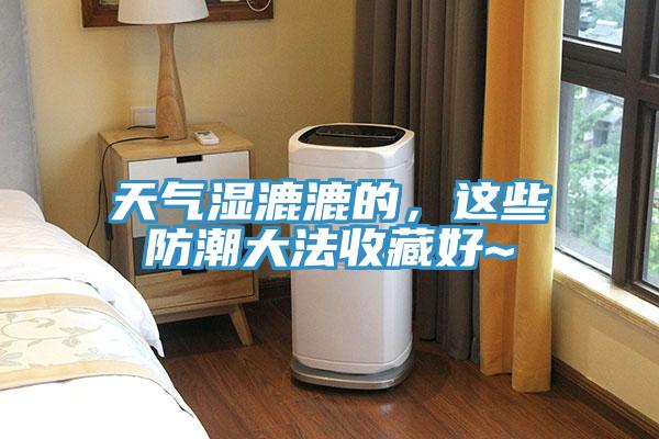 天氣濕漉漉的，這些防潮大法收藏好~