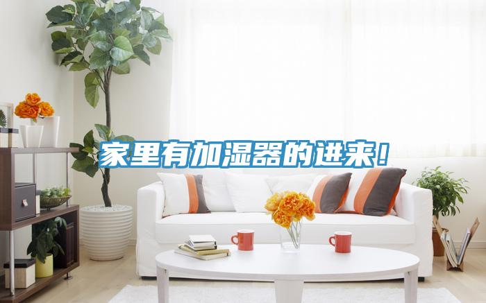 家里有加濕器的進(jìn)來(lái)！
