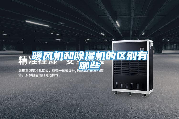 暖風(fēng)機和除濕機的區別有哪些