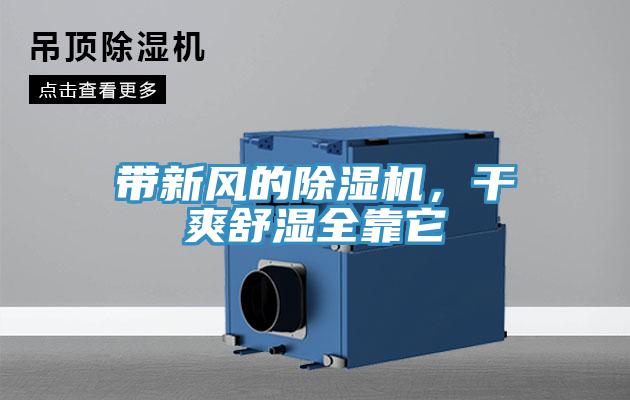 帶新風(fēng)的除濕機，干爽舒濕全靠它
