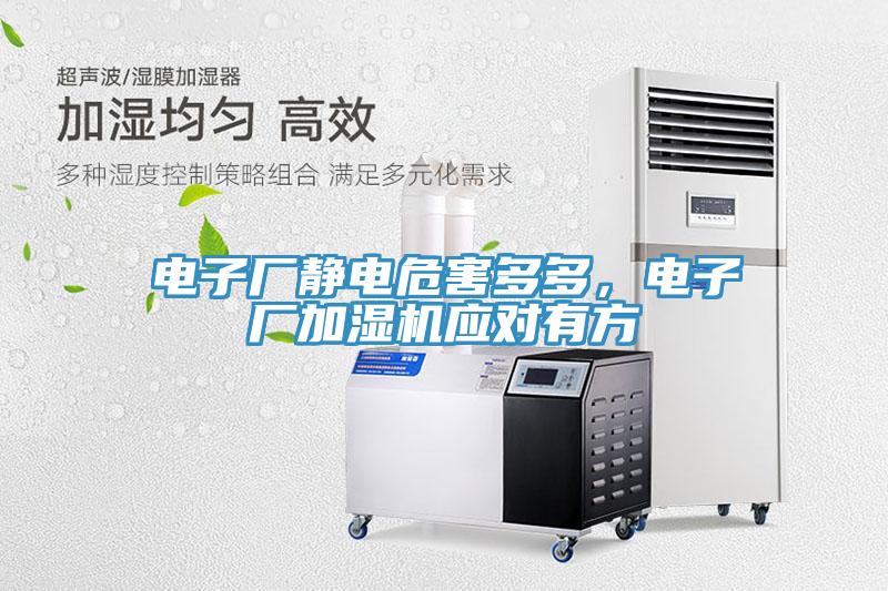 電子廠(chǎng)靜電危害多多，電子廠(chǎng)加濕機應對有方