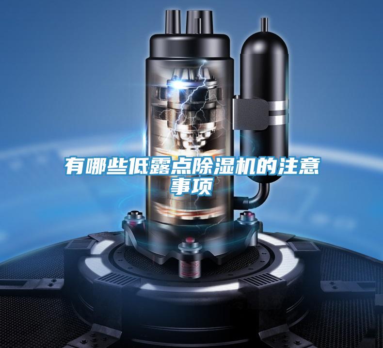 有哪些低露點(diǎn)除濕機的注意事項