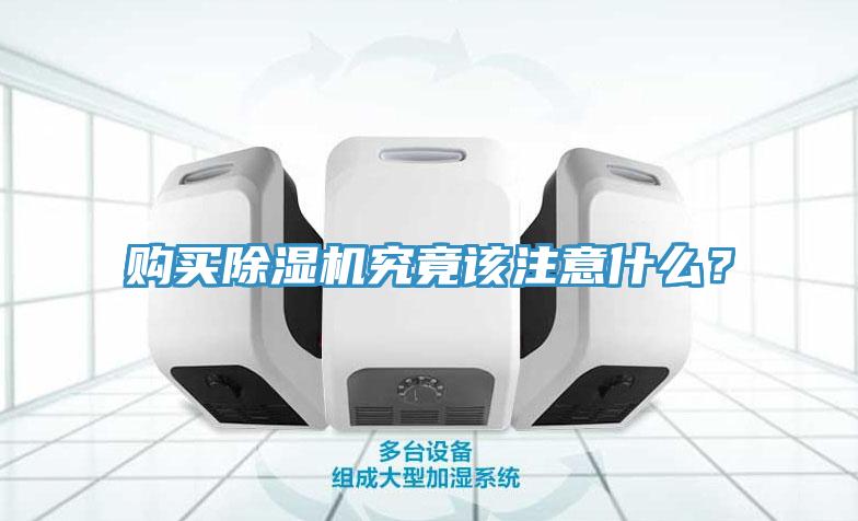 購買(mǎi)除濕機究竟該注意什么？