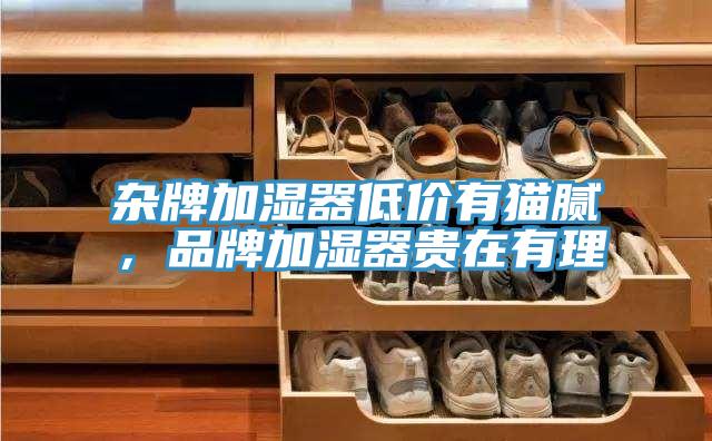 雜牌加濕器低價(jià)有貓膩，品牌加濕器貴在有理