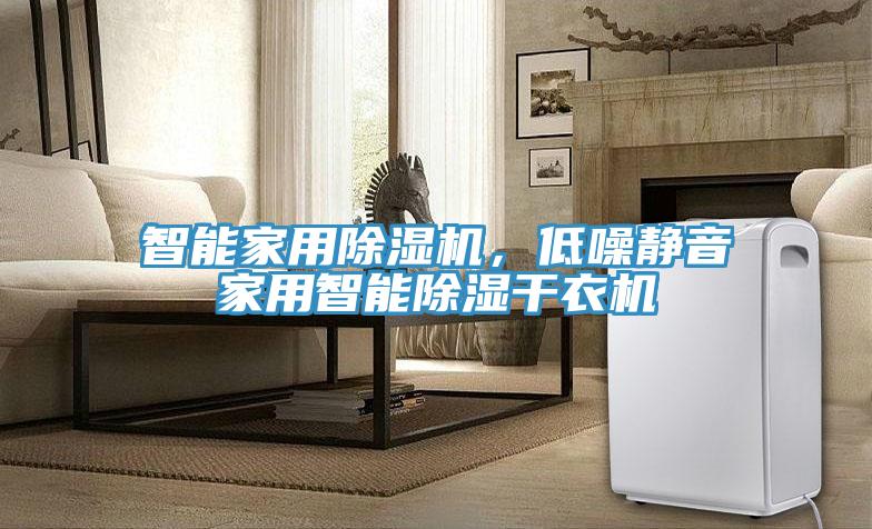 智能家用除濕機，低噪靜音家用智能除濕干衣機