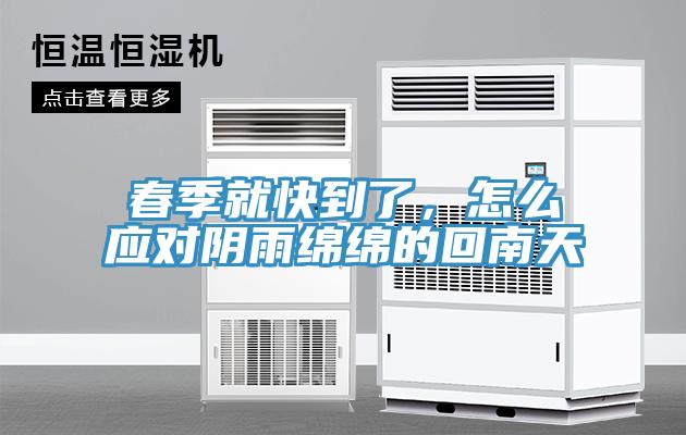 春季就快到了，怎么應對陰雨綿綿的回南天