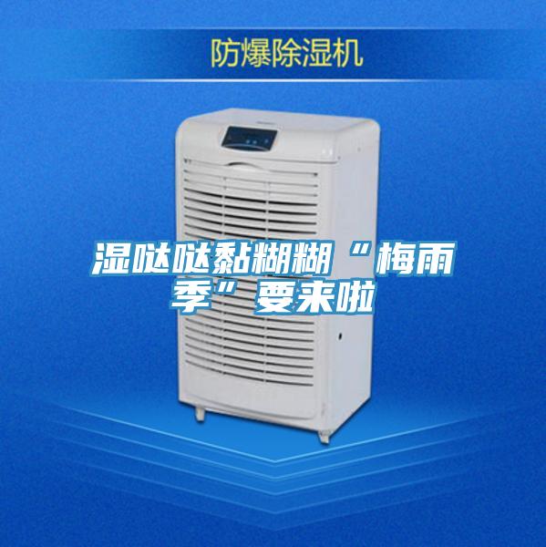 濕噠噠黏糊糊“梅雨季”要來(lái)啦