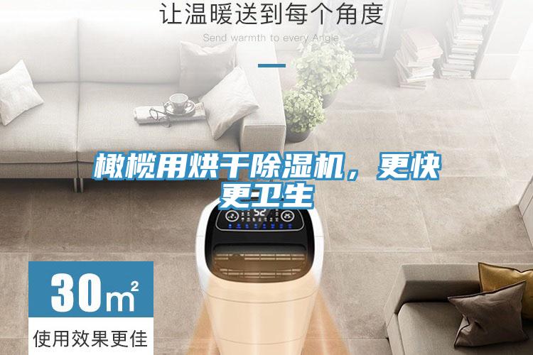 橄欖用烘干除濕機，更快更衛生