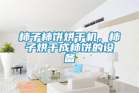 柿子柿餅烘干機，柿子烘干成柿餅的設備