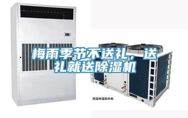 梅雨季節不送禮，送禮就送除濕機
