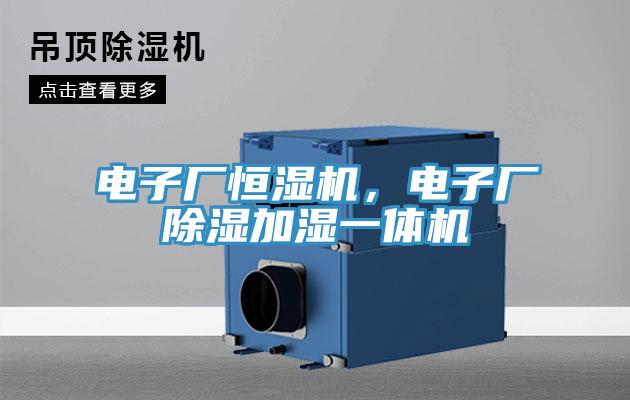 電子廠(chǎng)恒濕機，電子廠(chǎng)除濕加濕一體機