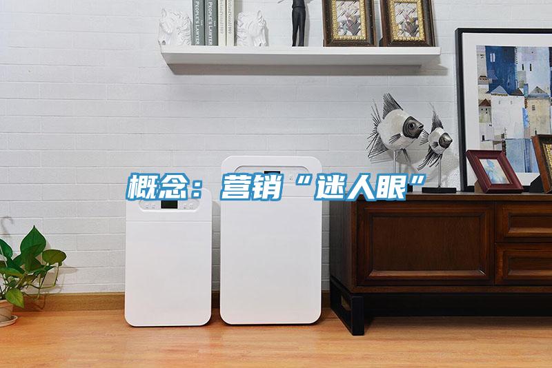 概念：營(yíng)銷(xiāo)“迷人眼”