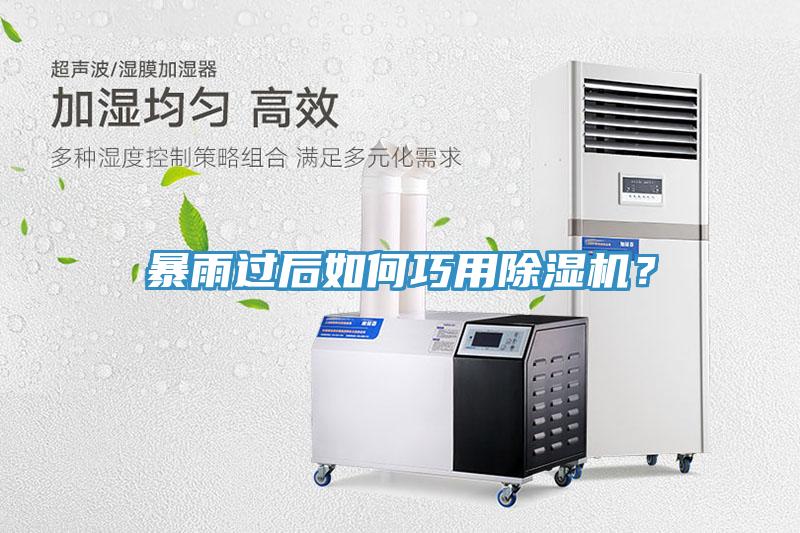 暴雨過(guò)后如何巧用除濕機？