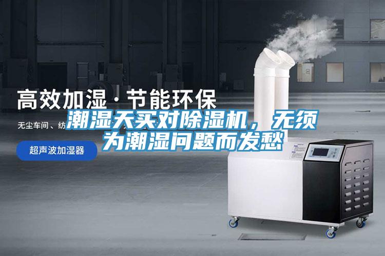 潮濕天買(mǎi)對除濕機，無(wú)須為潮濕問(wèn)題而發(fā)愁