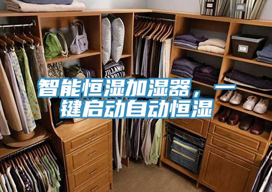 智能恒濕加濕器，一鍵啟動(dòng)自動(dòng)恒濕