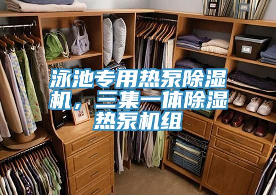 泳池專(zhuān)用熱泵除濕機，三集一體除濕熱泵機組