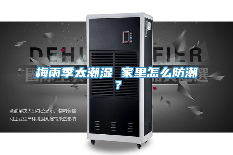 梅雨季太潮濕 家里怎么防潮？