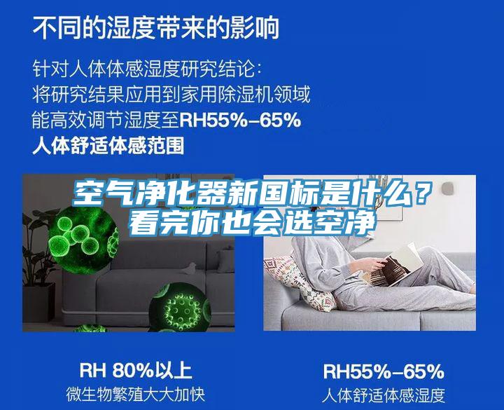 空氣凈化器新國標是什么？看完你也會(huì )選空凈