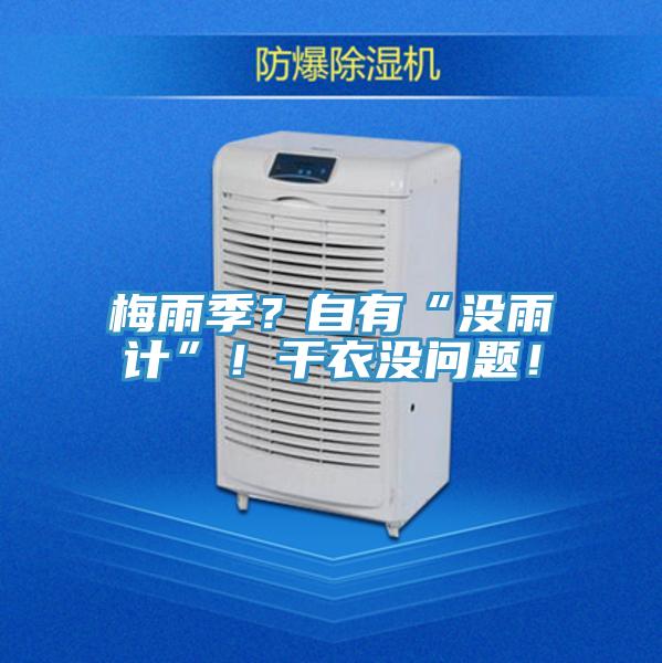 梅雨季？自有“沒(méi)雨計”！干衣沒(méi)問(wèn)題！