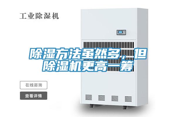 除濕方法雖然多，但除濕機更高一籌
