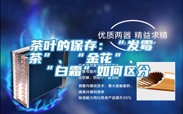 茶葉的保存：“發(fā)霉茶”、“金花”、“白霜”如何區分