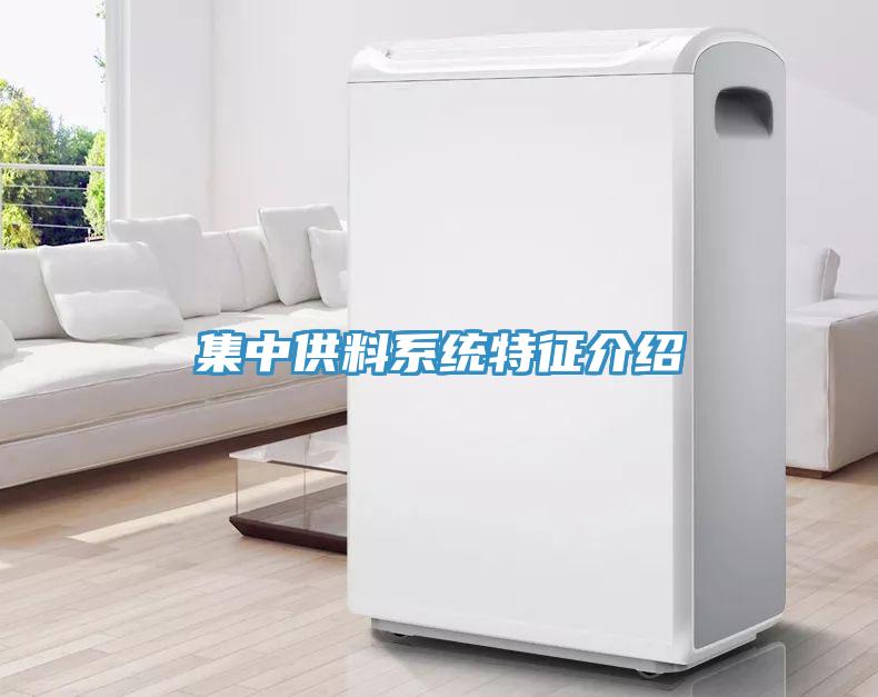 集中供料系統特征介紹