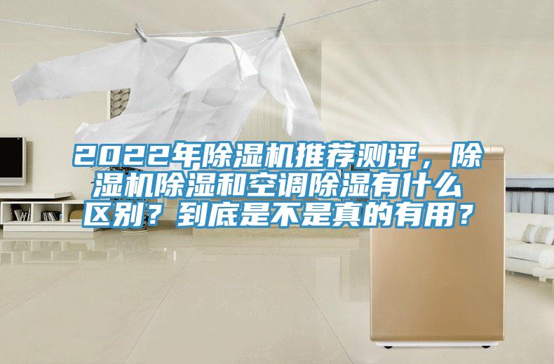 2022年除濕機推薦測評，除濕機除濕和空調除濕有什么區別？到底是不是真的有用？