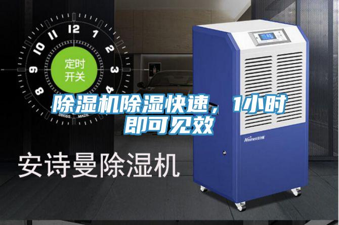 除濕機除濕快速，1小時(shí)即可見(jiàn)效