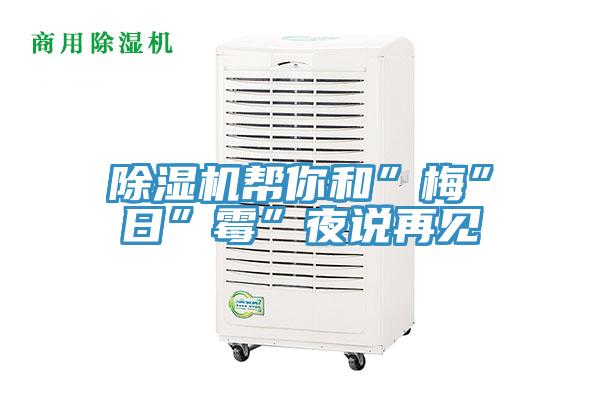 除濕機幫你和”梅”日”霉”夜說(shuō)再見(jiàn)