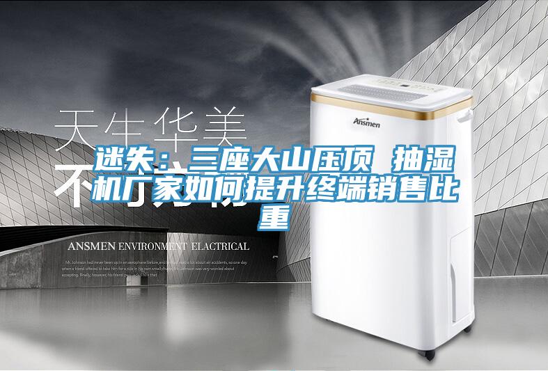 迷失：三座大山壓頂 抽濕機廠(chǎng)家如何提升終端銷(xiāo)售比重