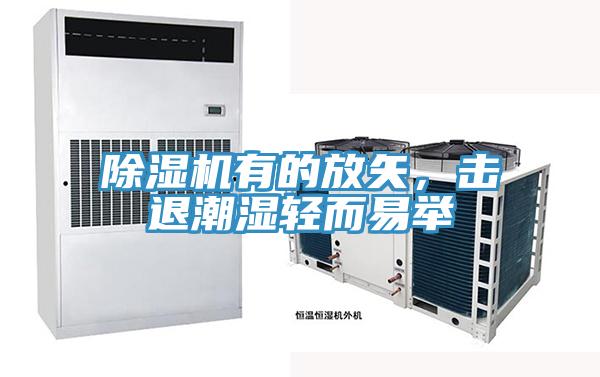 除濕機有的放矢，擊退潮濕輕而易舉