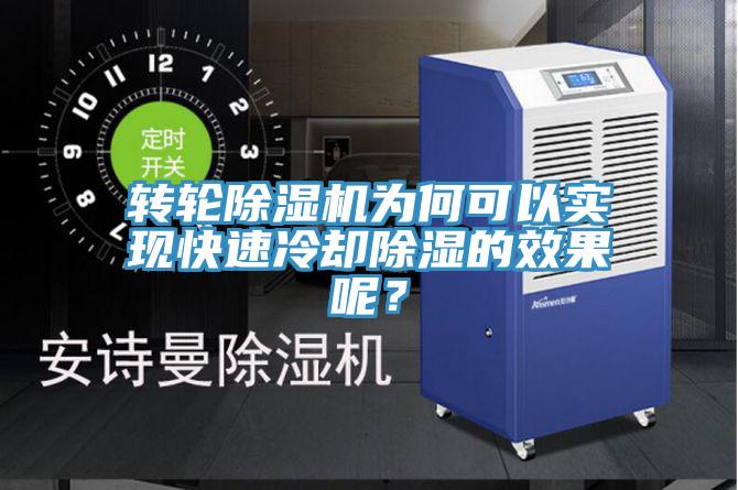 轉輪除濕機為何可以實(shí)現快速冷卻除濕的效果呢？