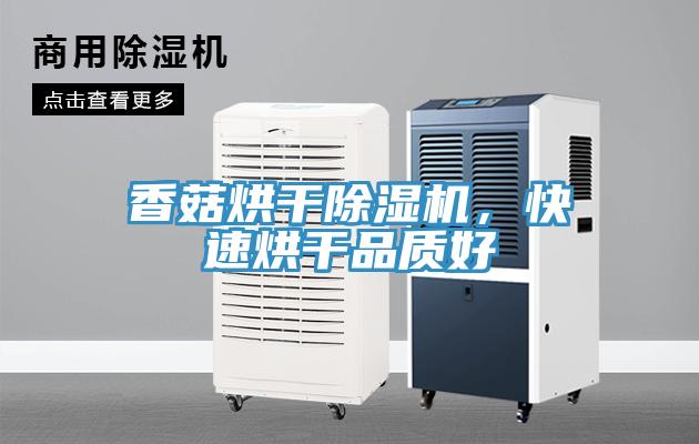 香菇烘干除濕機，快速烘干品質(zhì)好