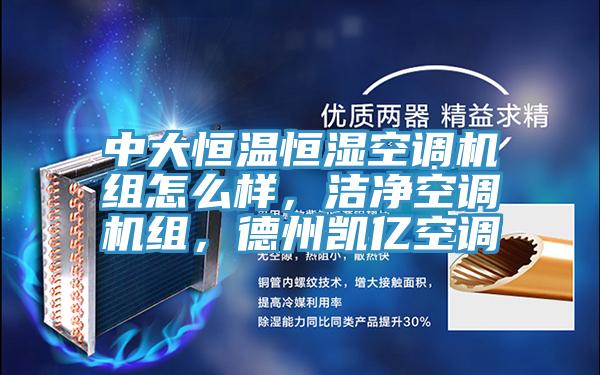 中大恒溫恒濕空調機組怎么樣，潔凈空調機組，德州凱億空調