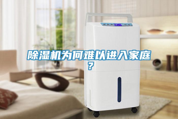 除濕機為何難以進(jìn)入家庭？