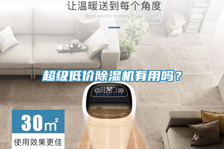 超級低價(jià)除濕機有用嗎？