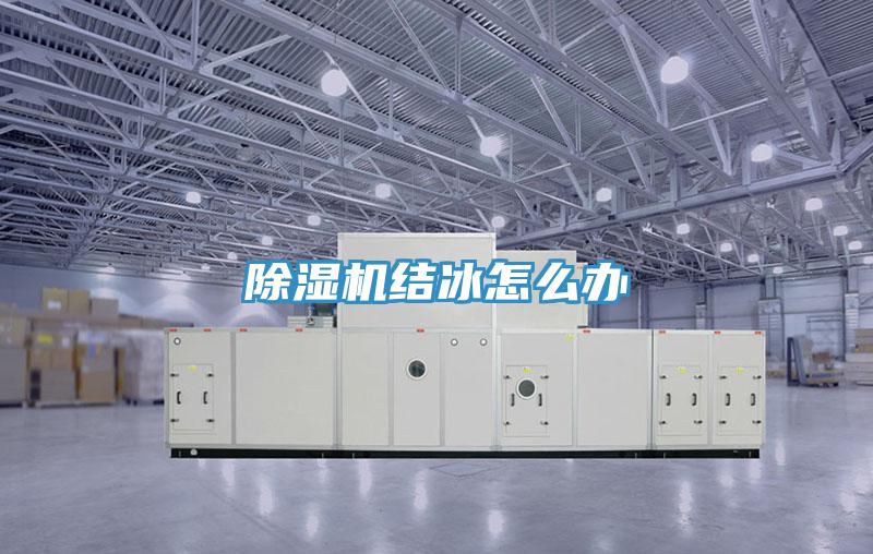 除濕機結冰怎么辦