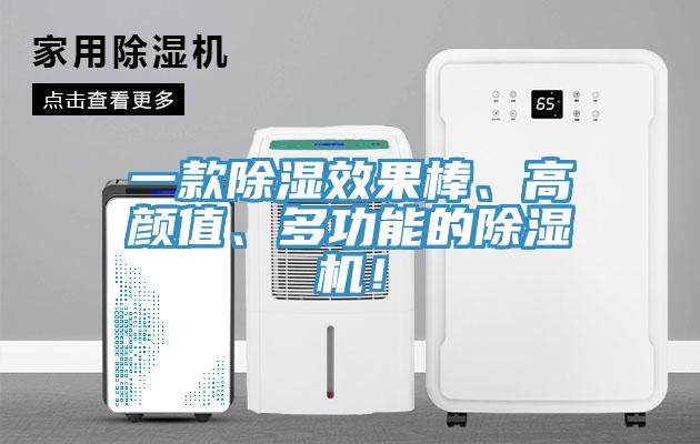 一款除濕效果棒、高顏值、多功能的除濕機！