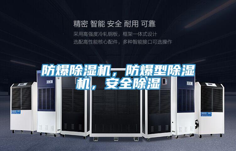 防爆除濕機，防爆型除濕機，安全除濕